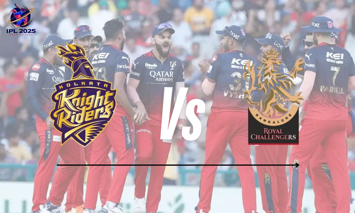 KKR vs RCB 2025 Match Prediction